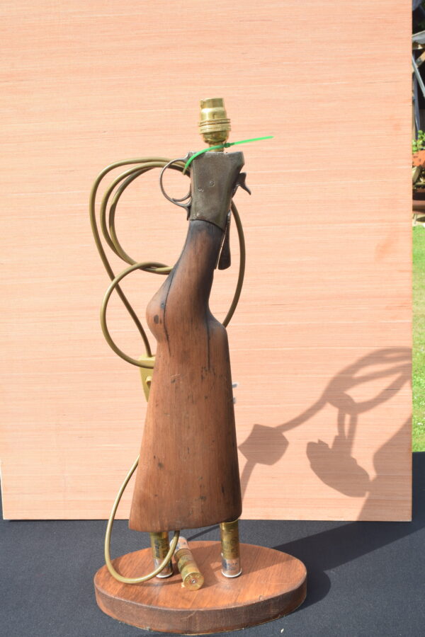 Gun Stock Lamp