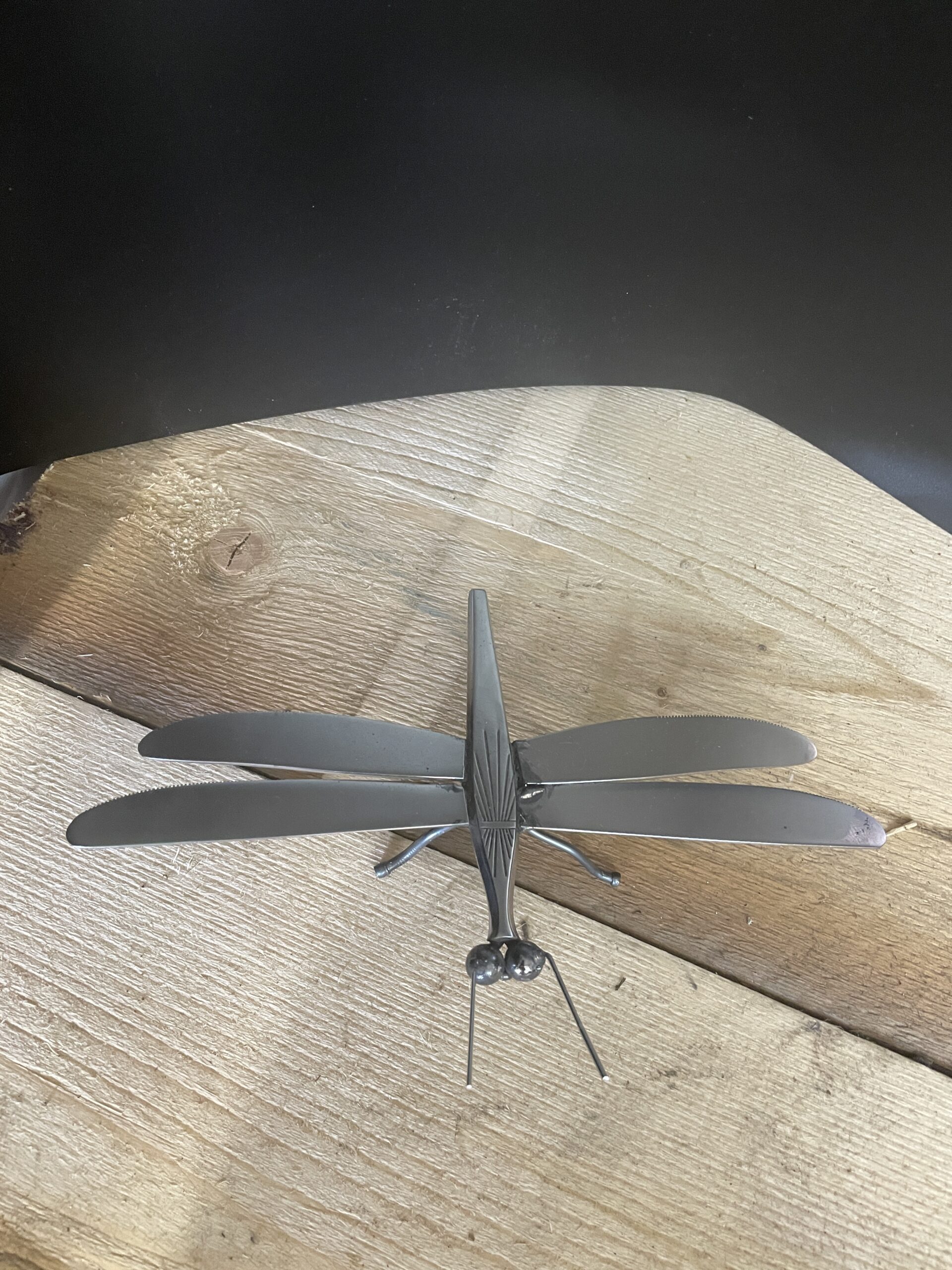 Handcrafted cutlery dragonfly