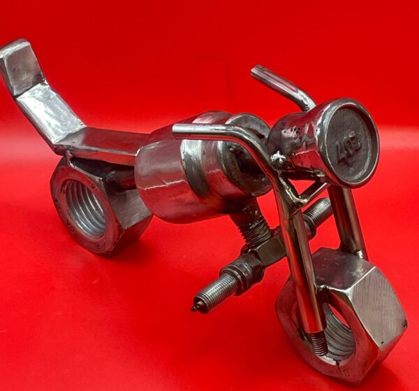 Bolt Motorbike Sculpture - NK Creations